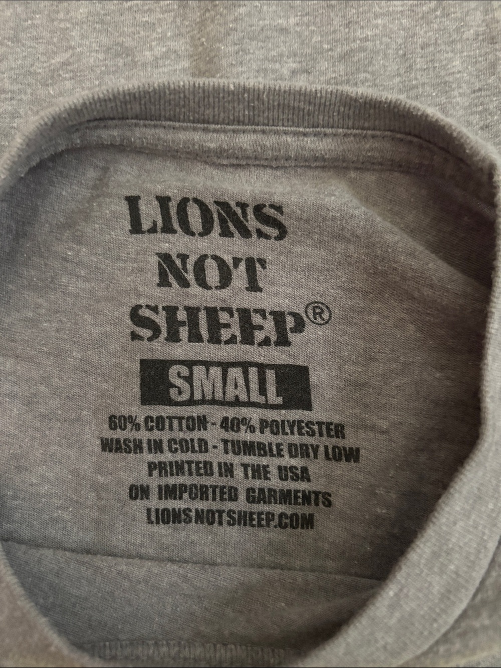 LIONS NOT SHEEP TSHIRT BUNDLE - Picture 13 of 13